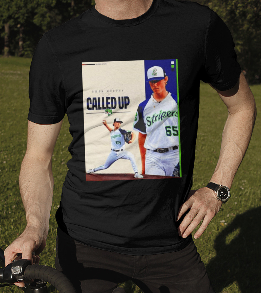 Owen Murphy Called Up Stripers 65 Player Announcement T-Shirt