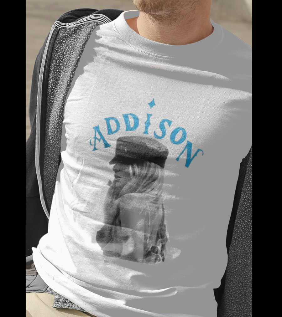 Addison Rae I Got It Bad Black Hat Blue T-Shirt