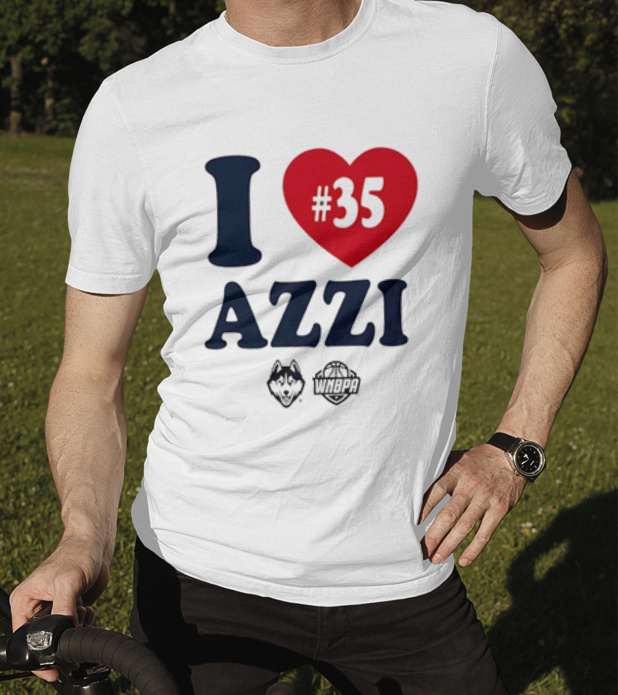 Dallas Wings Basketball I Love Azzi Fudd Number 35 T-Shirt