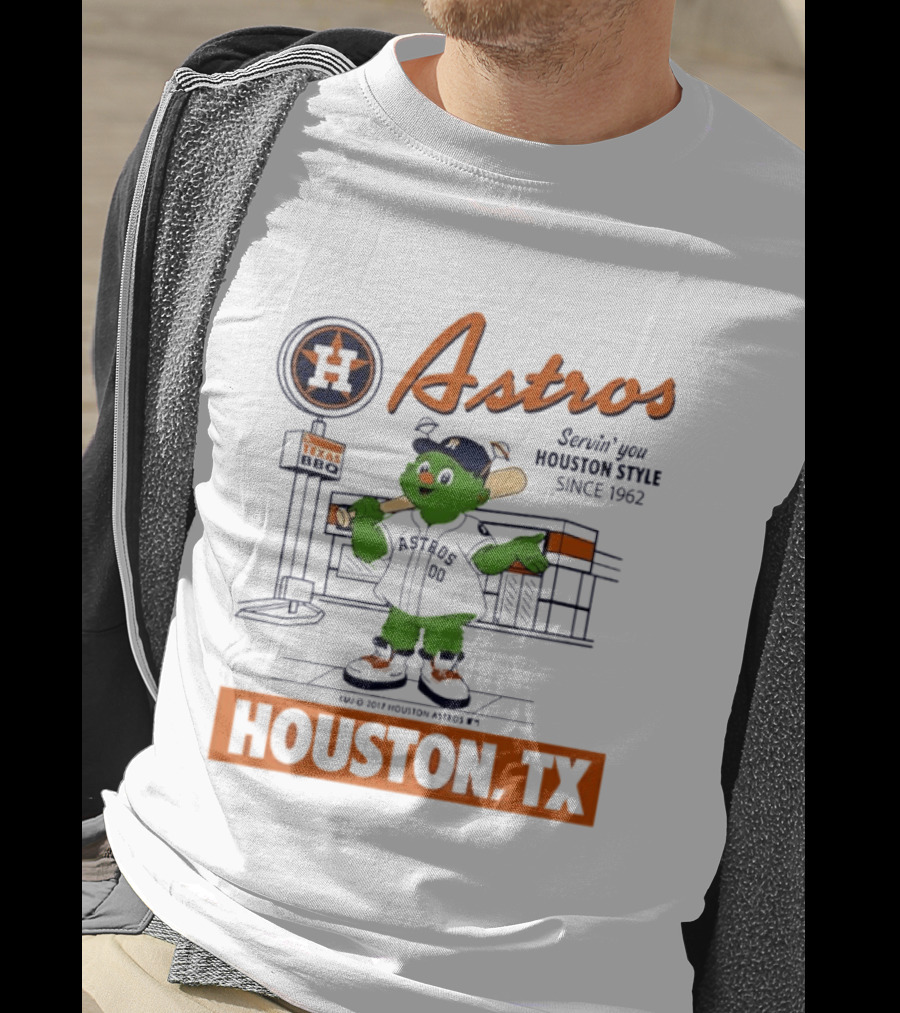 Astros © 2017 Servin' You Houston Style Since 1962 Houston TX T-Shirt