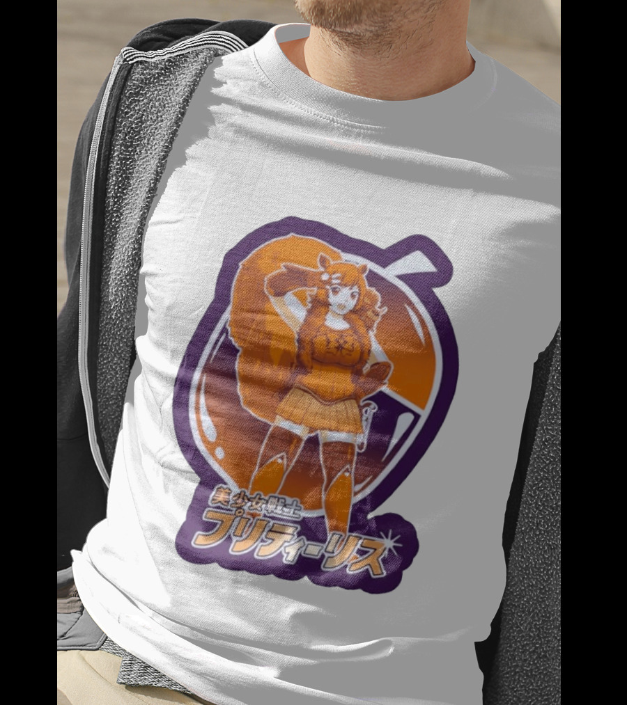 Pretty Squirrel Sailor Anime Girl Risu Manga Warrior T-Shirt