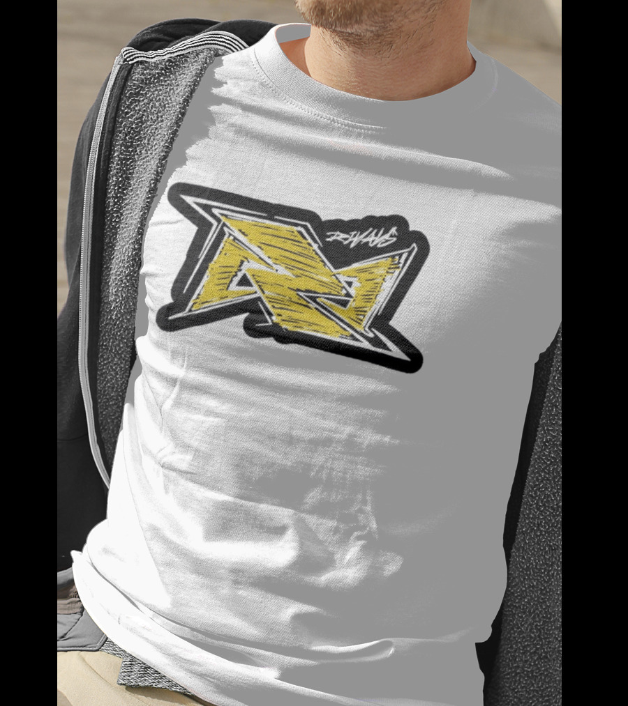 Rivals Scribble Yellow Black Riot Green Graffiti T-Shirt