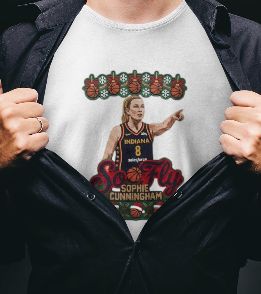 Indiana Fever So Fly Sophie Cunningham Basketball WNBA 2026 T-Shirt