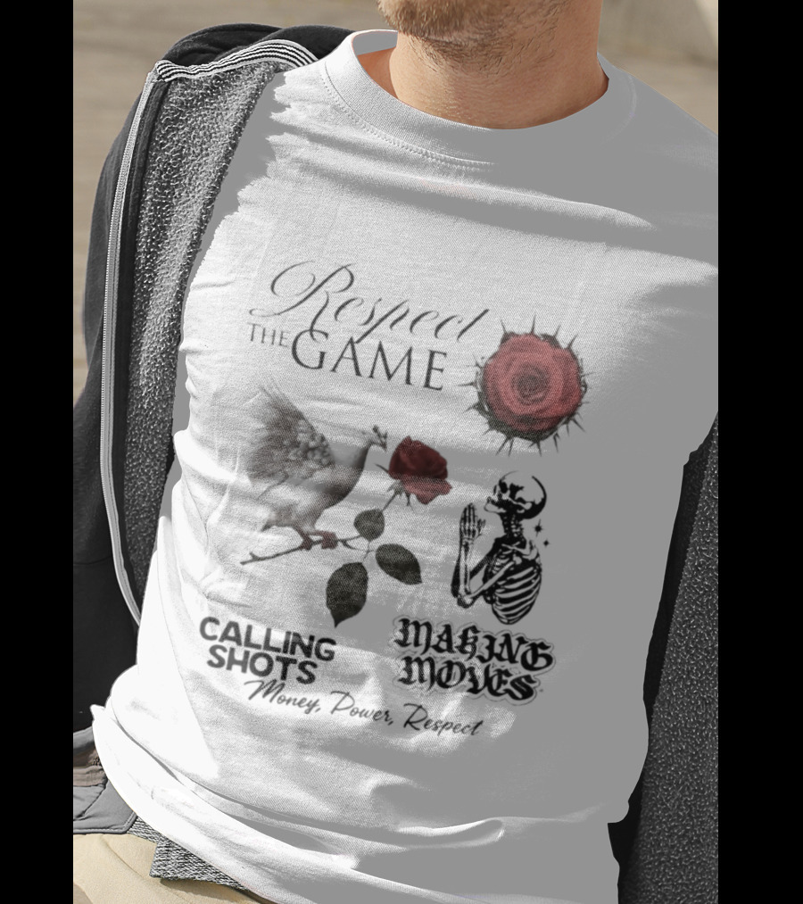 Respect The Game Calling Shots Always Power Thrasher House T-Shirt