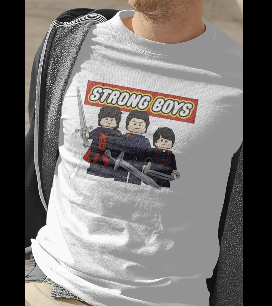 Strong Boys Lego Characters House Of The Dragon Fantasy Figures T-Shirt