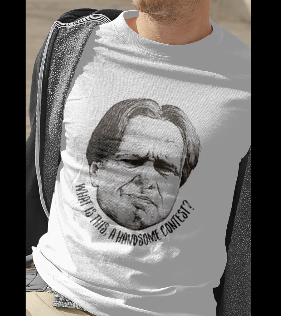 What Is This A Handsome Contest The IT Crowd Douglas Reynholm T-Shirt