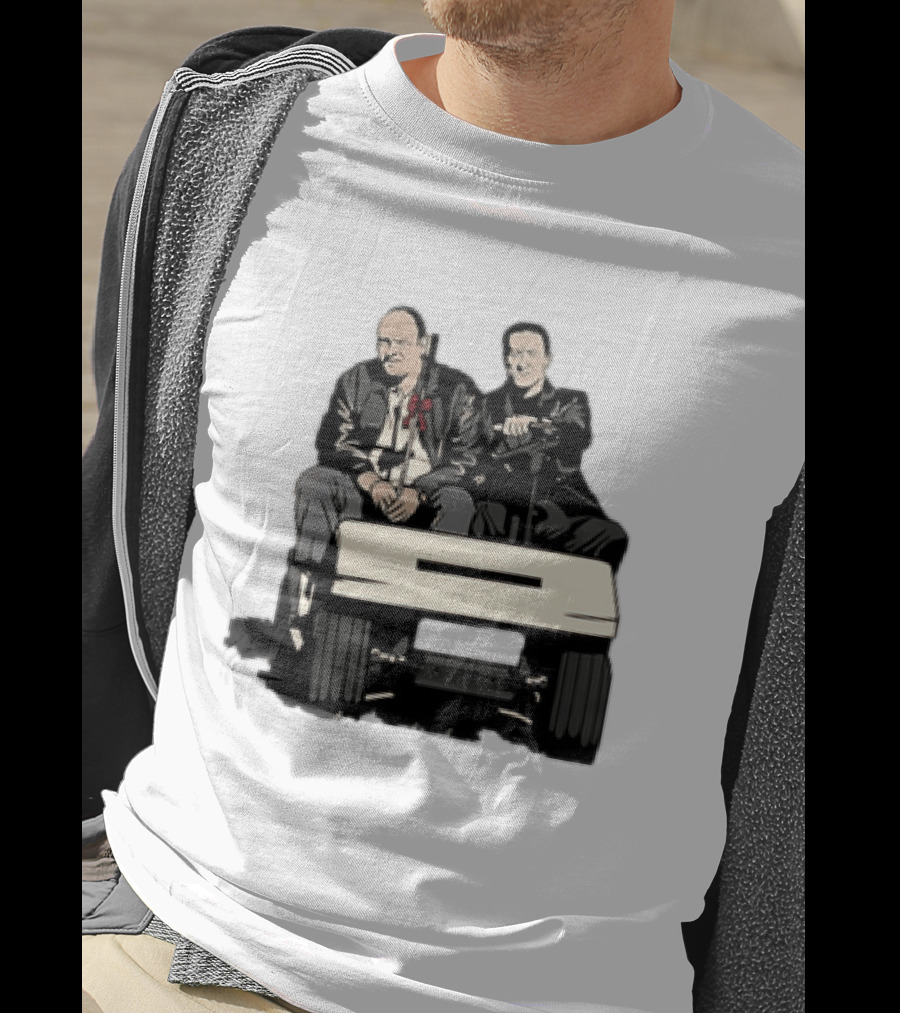 The Sopranos Tony Soprano Furio Giunta Riding Golf Cart Scene T-Shirt