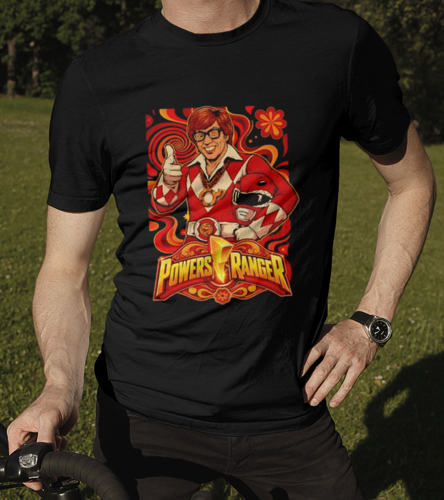 Powers Ranger Austin Powers Power Rangers T-Shirt