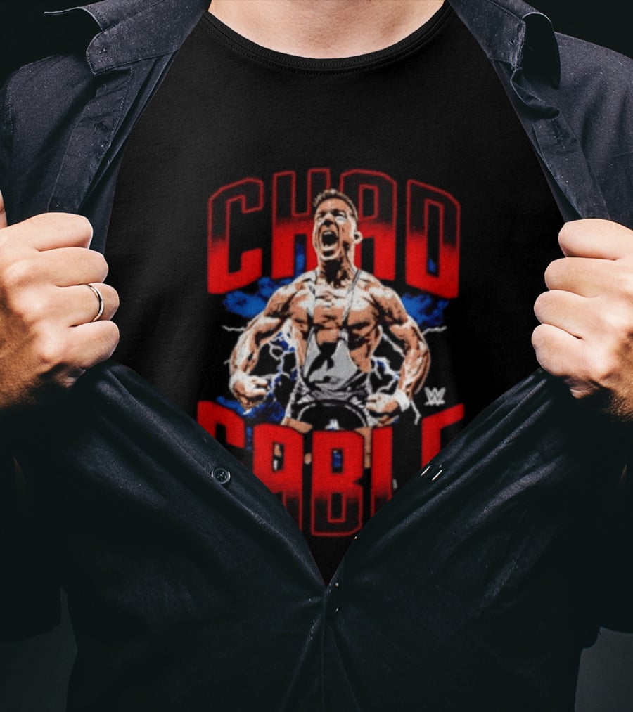 Chad Gable WWE Lightning Scream T-Shirt