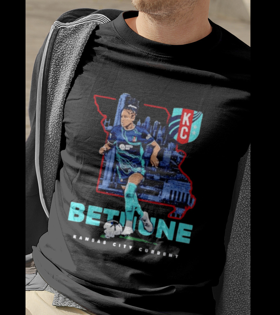 Croix Bethune Kansas City Current NWSL KC State T-Shirt