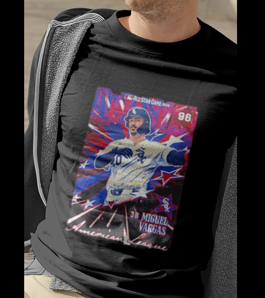 MLB All Star Game 2026 Miguel Vargas Chicago White Sox 3B American League 96 T-Shirt