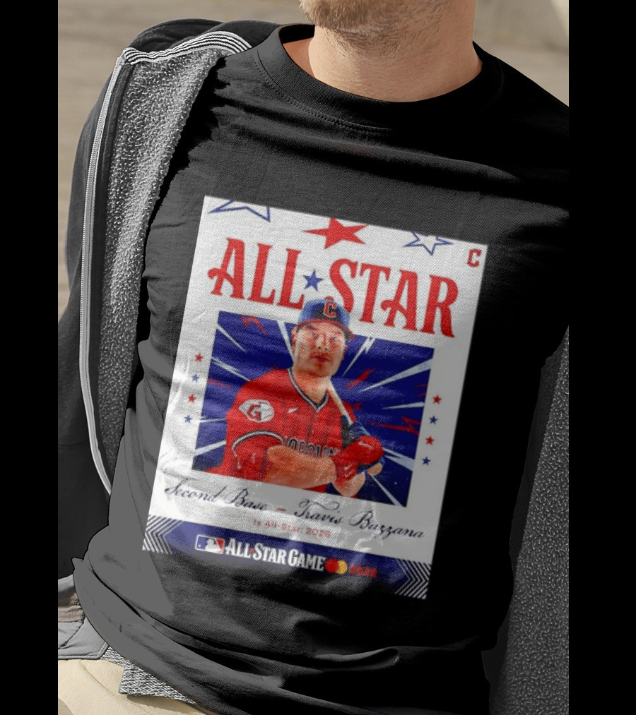 Travis Bazzana 2026 MLB All Star Game Second Base Player Card T-Shirt