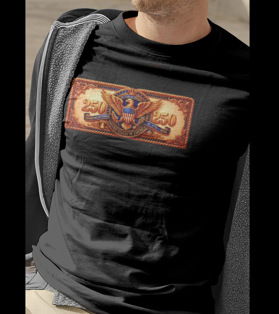 United States Of America 250 Years Of Freedom Semiquincentennial 1776 2026 T-Shirt