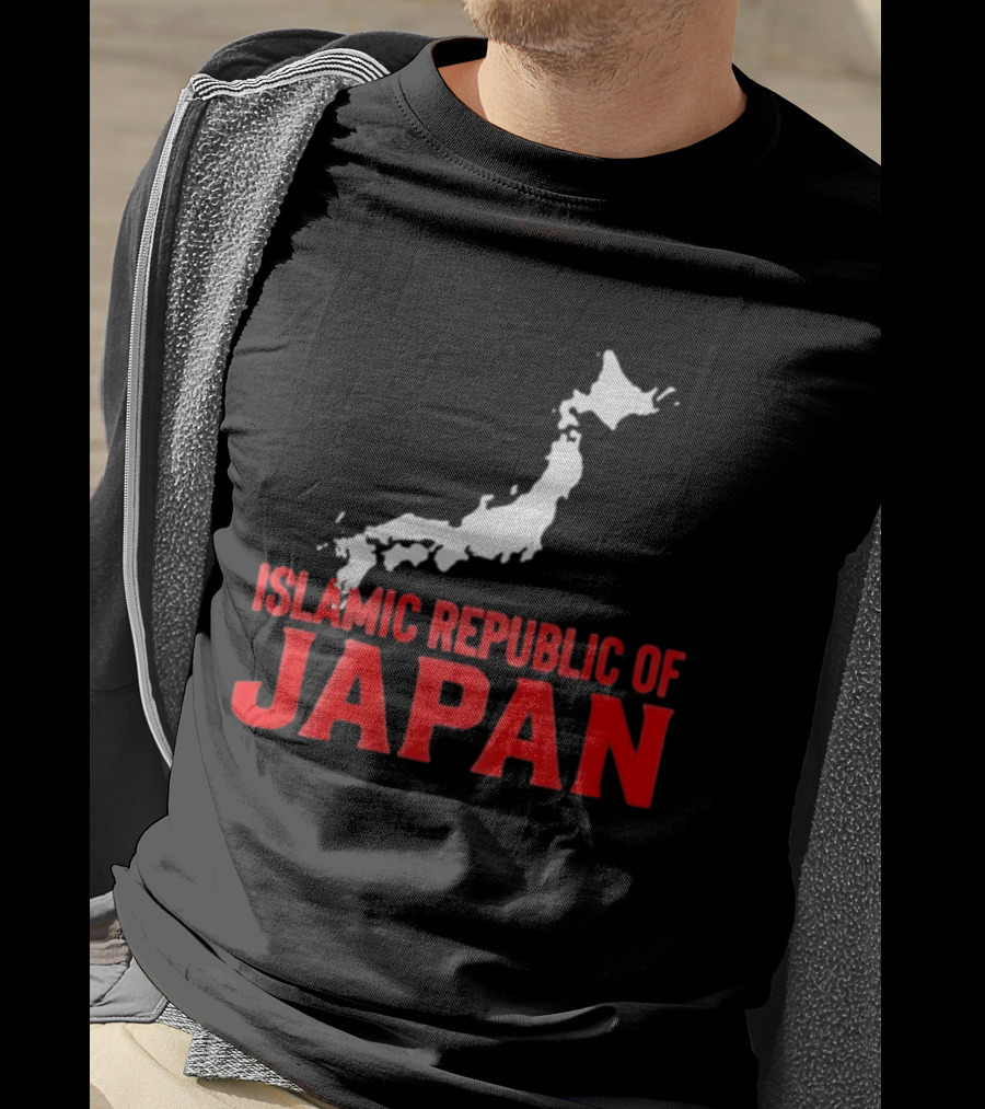 Islamic Republic Of Japan Map 2026 T-Shirt