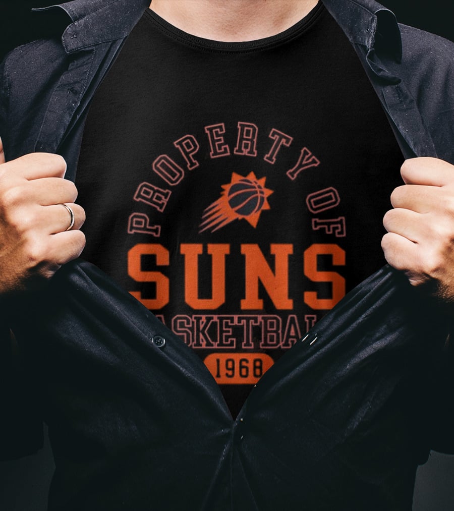 Phoenix Suns Property Of Suns Basketball 1968 Team T-Shirt
