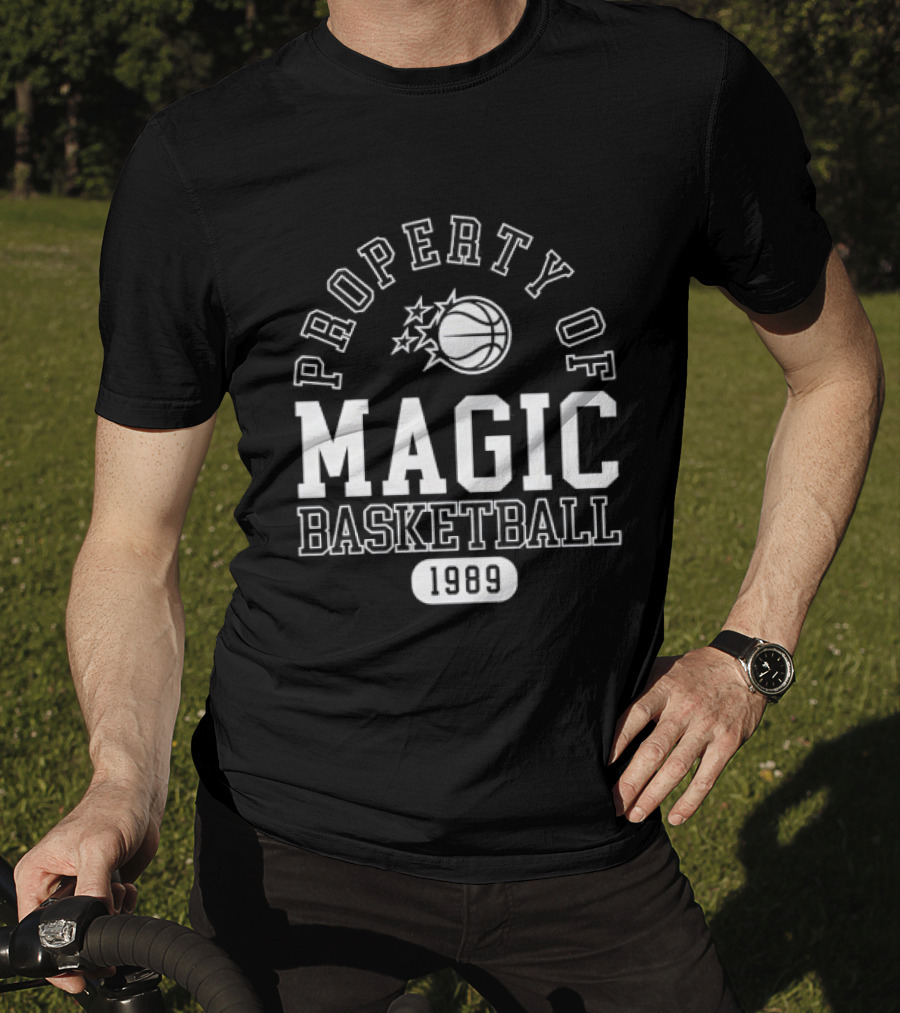 Magic Basketball 1989 Property Of Orlando Magic T-Shirt