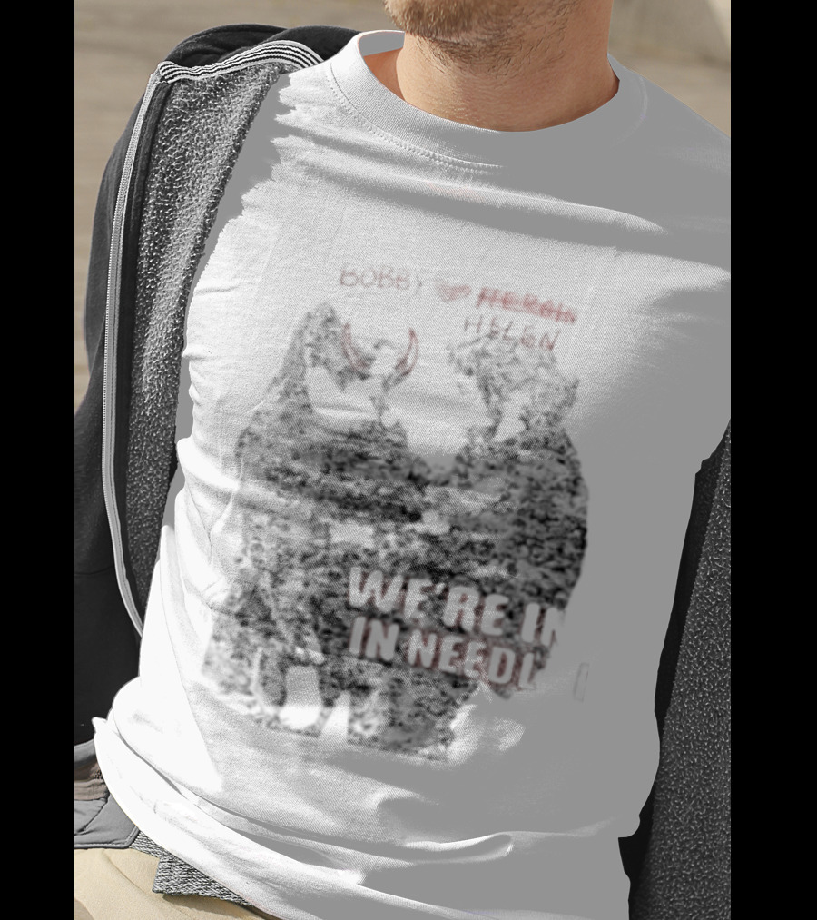 Bobby Helen We're In Love In Needle Park Freddie Frances Bootleg Devil Horns T-Shirt