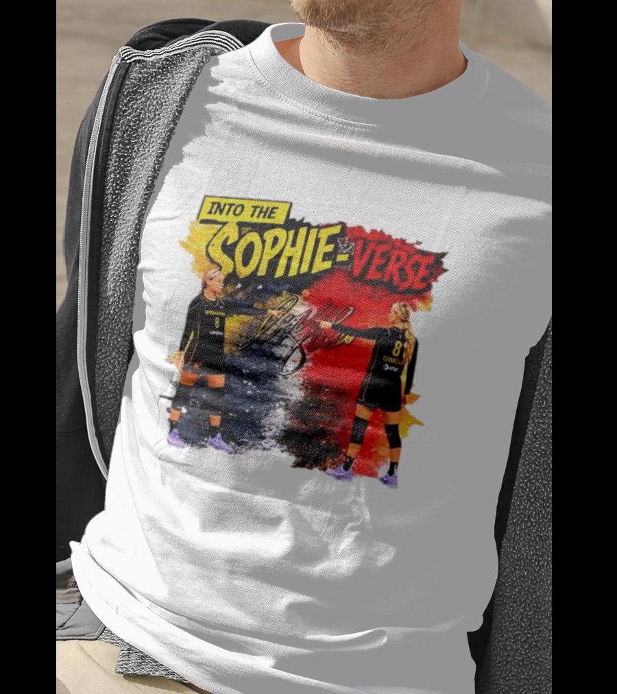 Into The Sophie Verse Sophie Cunningham Indiana Fever WNBA T-Shirt