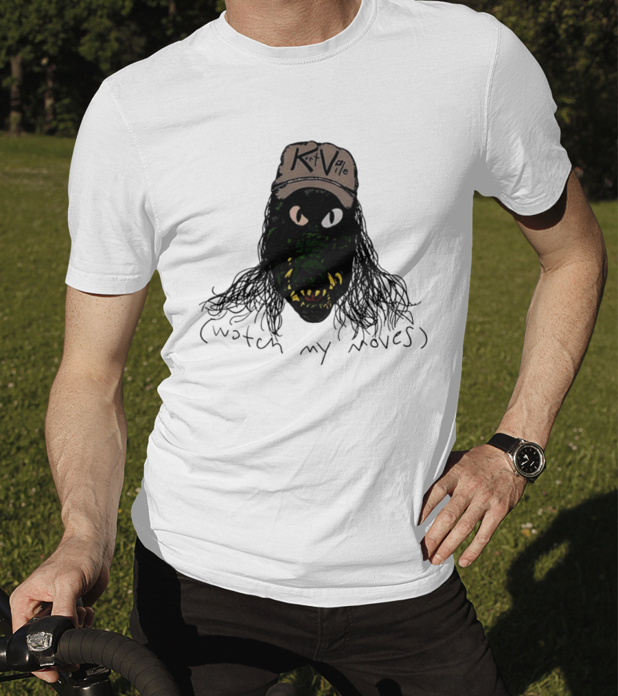 Kurt Vile My Moves Indie Rock Monster Hat T-Shirt