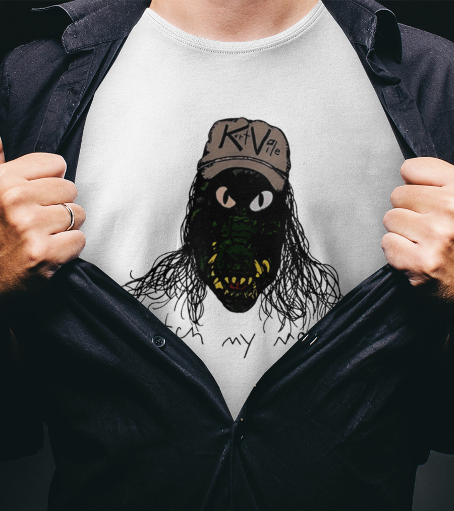 Kurt Vile My Moves Indie Rock Monster Hat T-Shirt