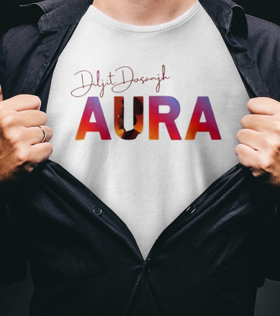 Diljit Dosanjh AURA World Tour 2026 T-Shirt