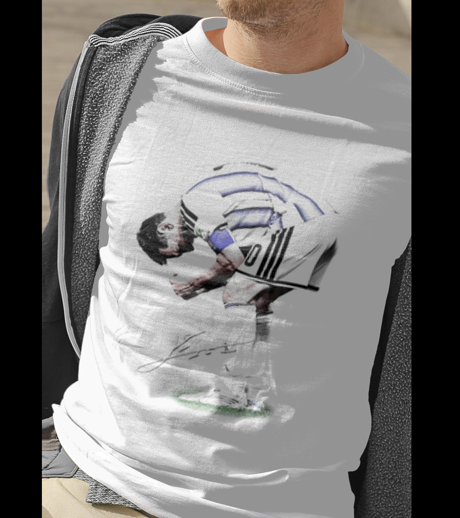 Lionel Messi Argentina No 10 WC26 Soccer Hero Iconic Jump T-Shirt
