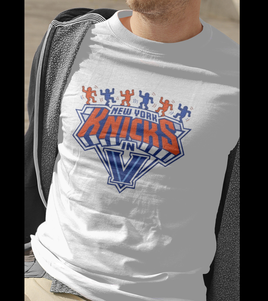 New York Knicks Vs Villanova 2026 Basketball Game Event T-Shirt