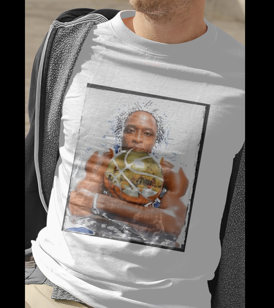 OG Anunoby Basketball Reflection Artistic Slam Magazine Photoshoot T-Shirt