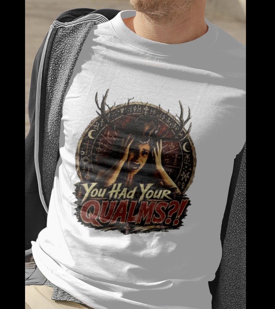 Patricia Widows Bay You Had Your Qualms Ritual Symbolism Antlered Figure T-Shirt