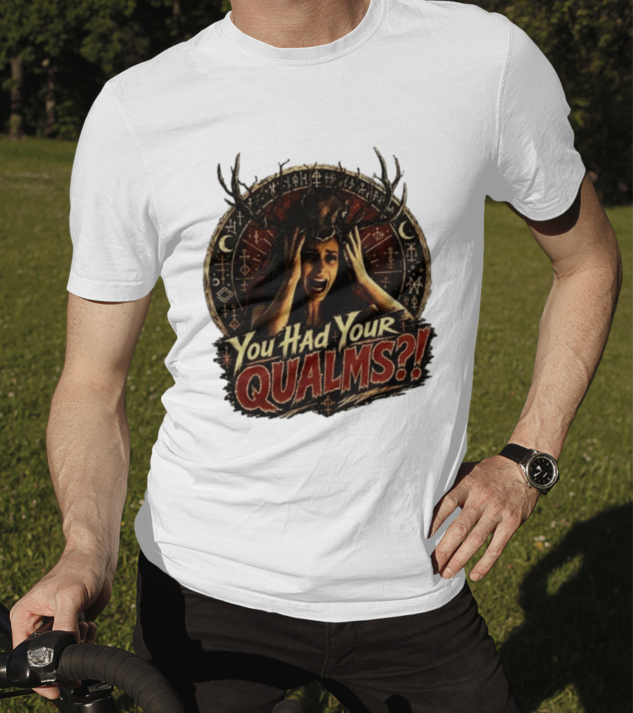 Patricia Widows Bay You Had Your Qualms Ritual Symbolism Antlered Figure T-Shirt