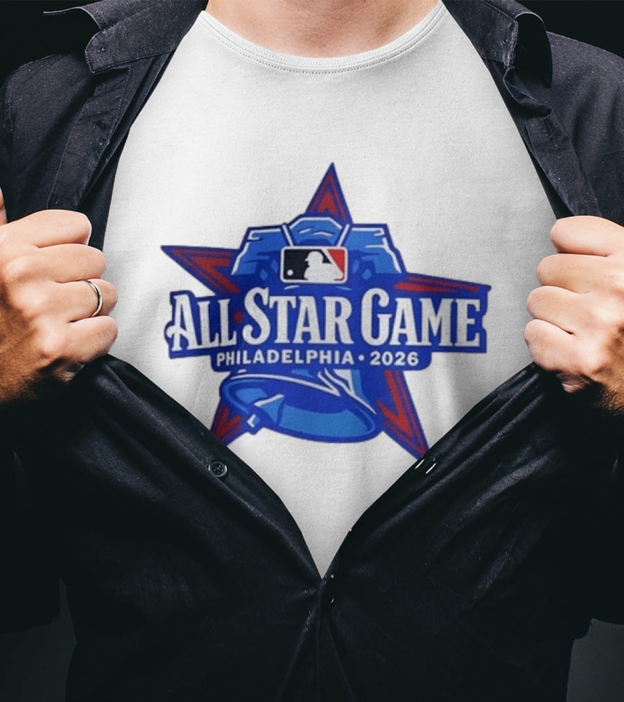 Philadelphia Phillies MLB All Star Game 2026 Drop Shoulder T-Shirt