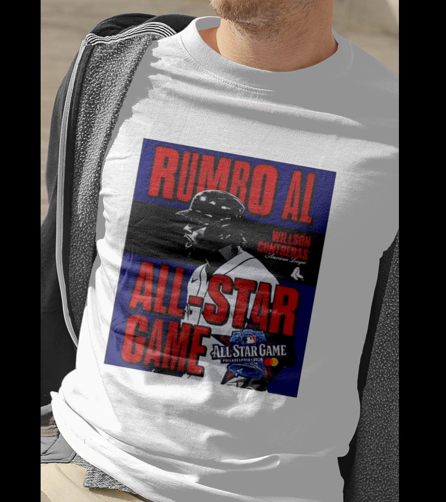 Rumbo AL All Star Game 2026 Willson Contreras Boston Red Sox Philadelphia T-Shirt