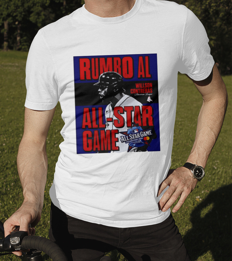 Rumbo AL All Star Game 2026 Willson Contreras Boston Red Sox Philadelphia T-Shirt