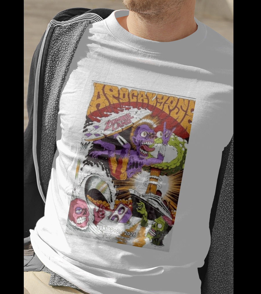 Zombie Land Apocalypse June 19 20 2026 Waterfront Event T-Shirt