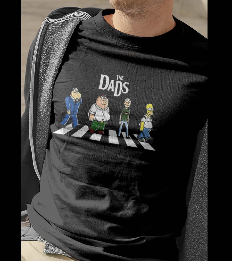 American Dad The Dads Abbey Road Walking T-Shirt
