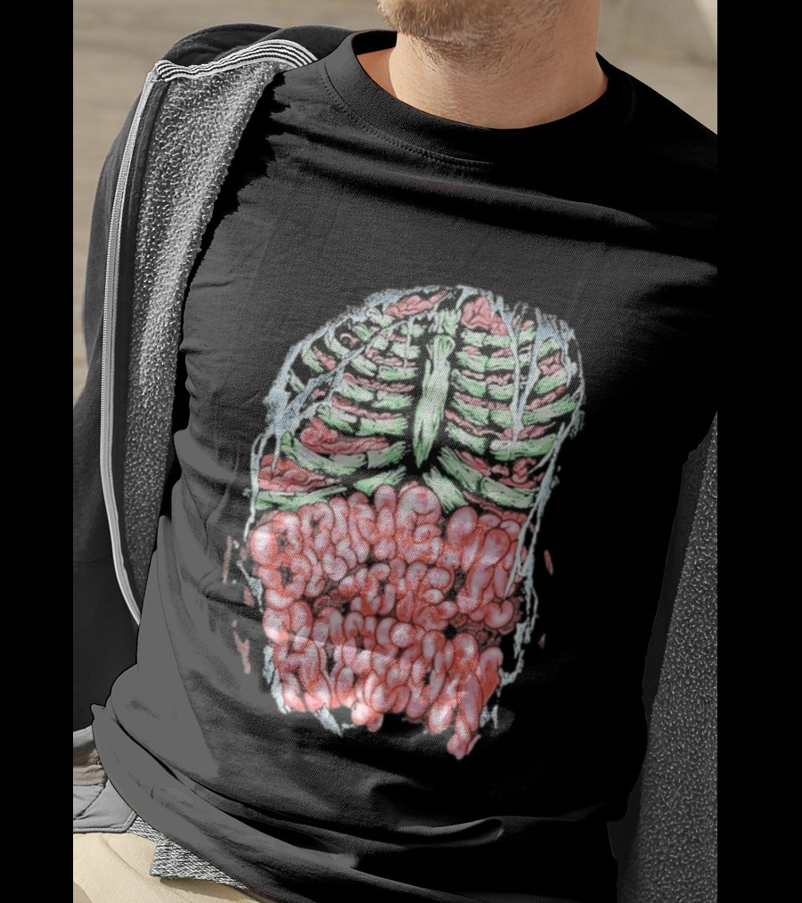 Bring Me The Horizon BMTH Ribcage Skeleton 2026 T-Shirt