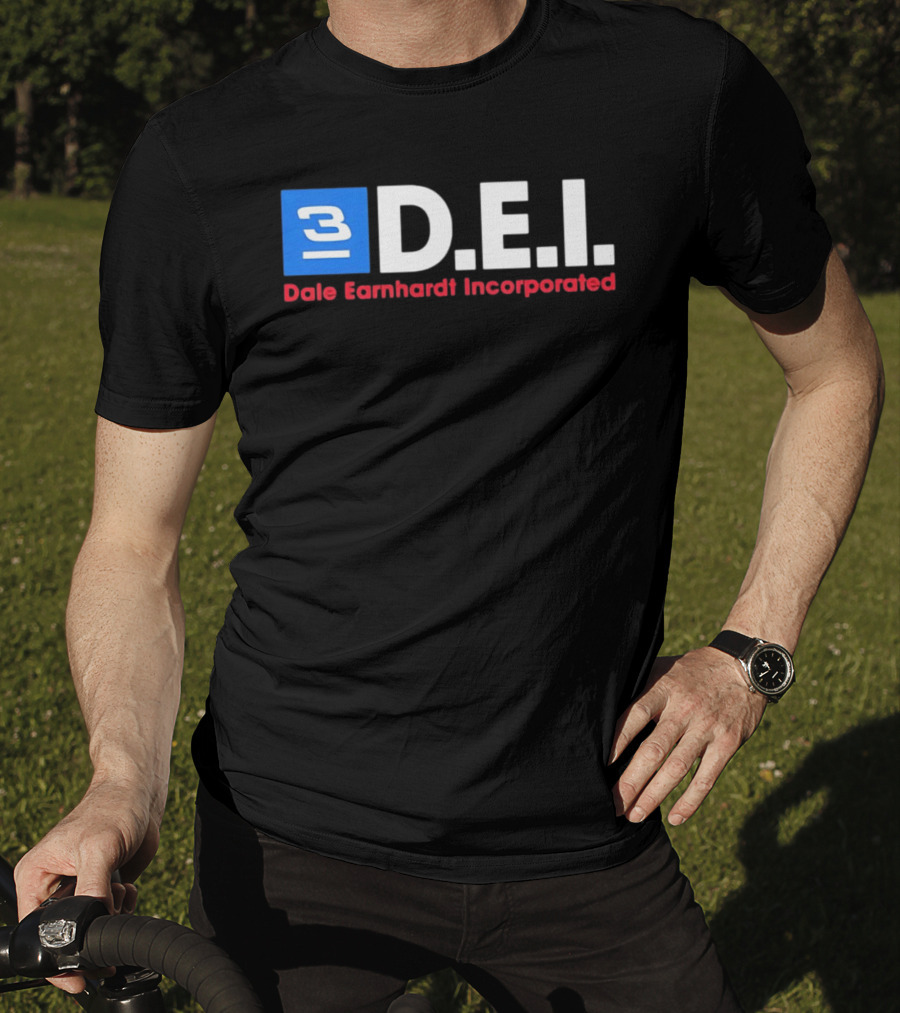 Dale Earnhardt Incorporated DEI 3 Racing Number T-Shirt