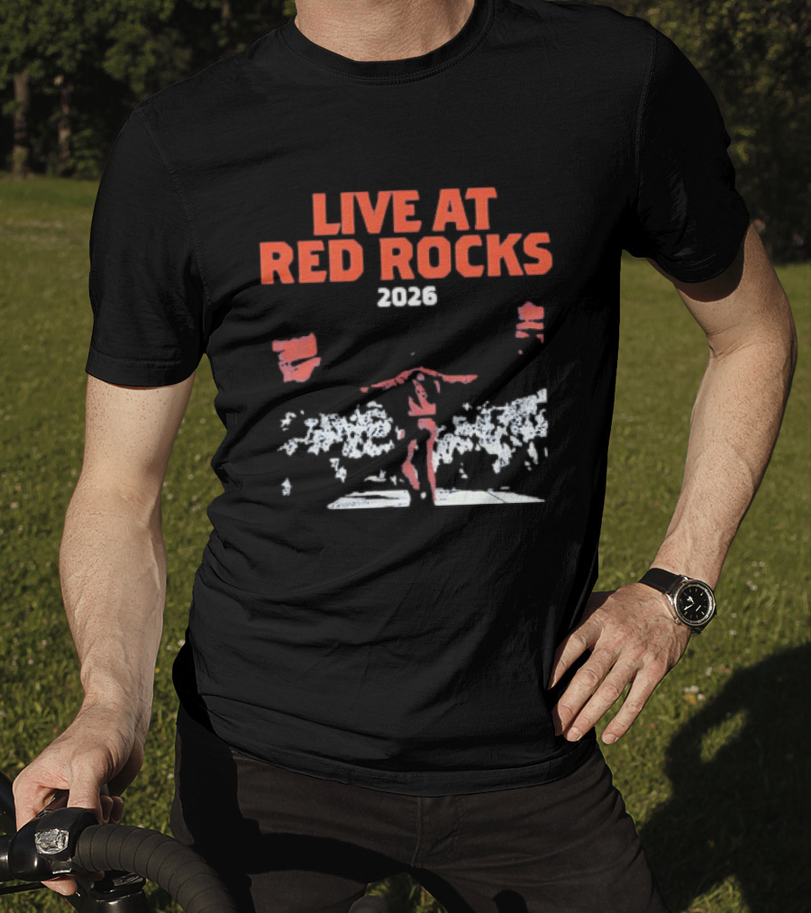 Live At Red Rocks 2026 Concert Performer Music Event T-Shirt
