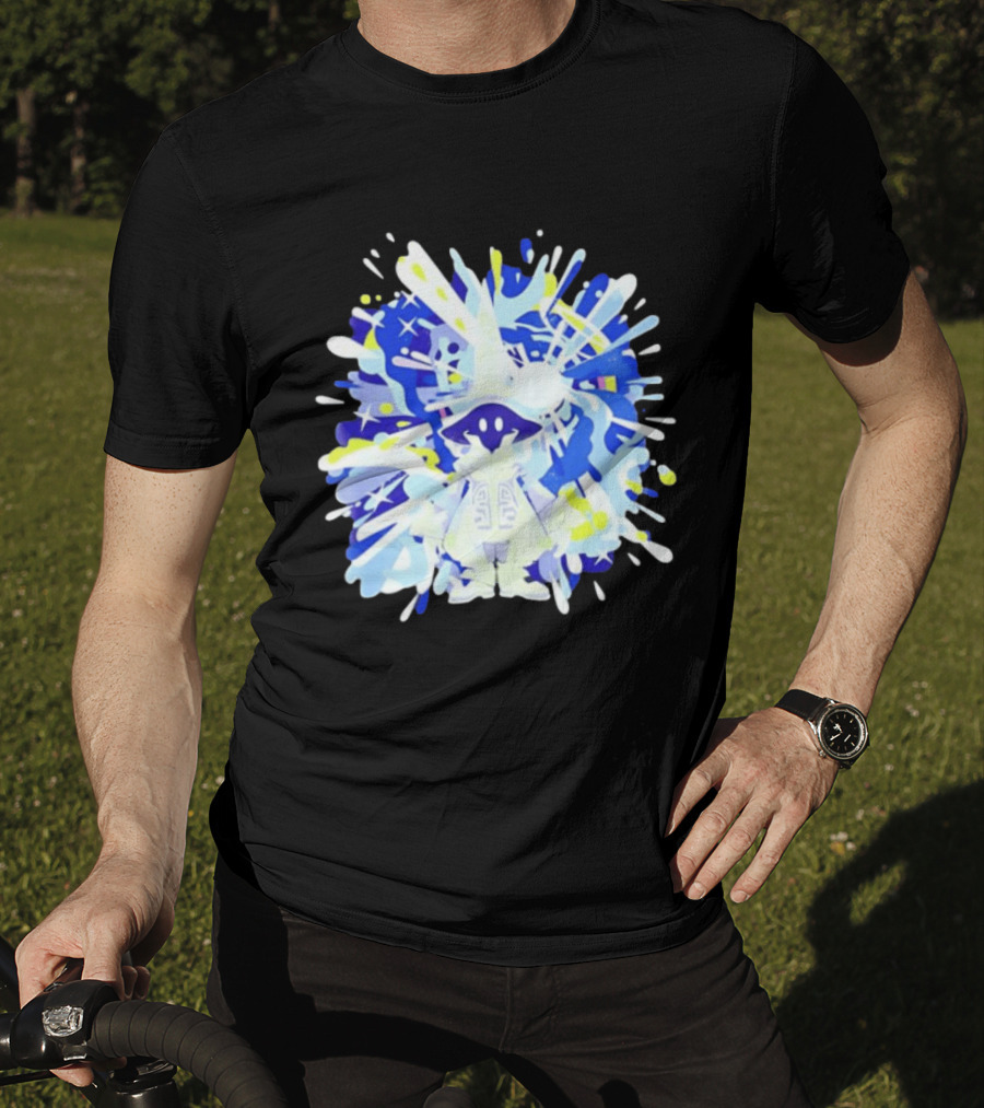 Vivi Ornitier Final Fantasy Black Mage Magic Stars Explosion T-Shirt