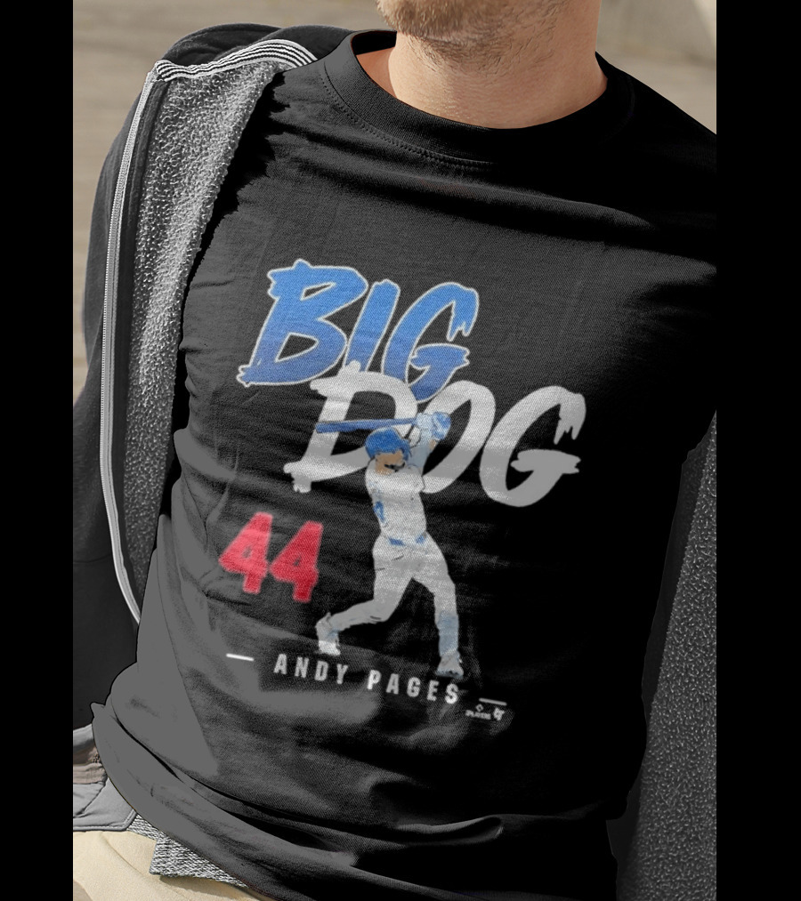 MLB Los Angeles Dodgers Andy Pages 44 Big Dog T-Shirt