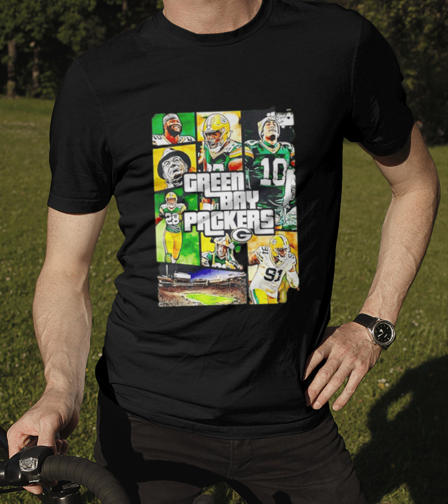 Green Bay Packers Football NFL Team Fan Merchandise T-Shirt