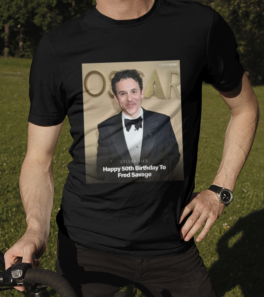 Happy 50th Birthday To Fred Savage CinemaBlend Celebrities T-Shirt