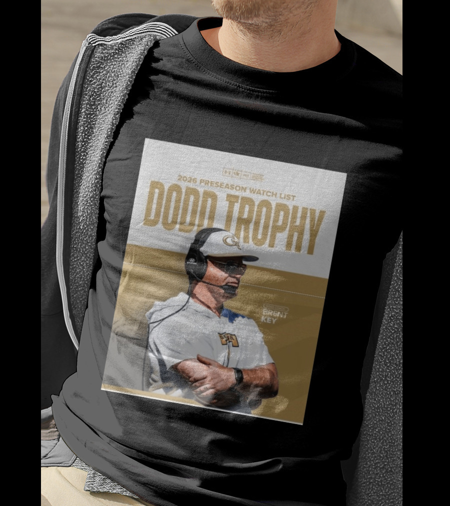 2026 Preseason List Dodd Trophy Head Coach Brent Key T-Shirt