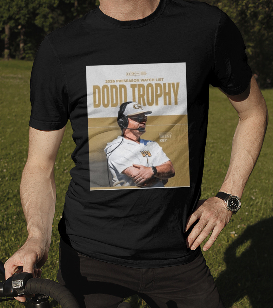 2026 Preseason List Dodd Trophy Head Coach Brent Key T-Shirt
