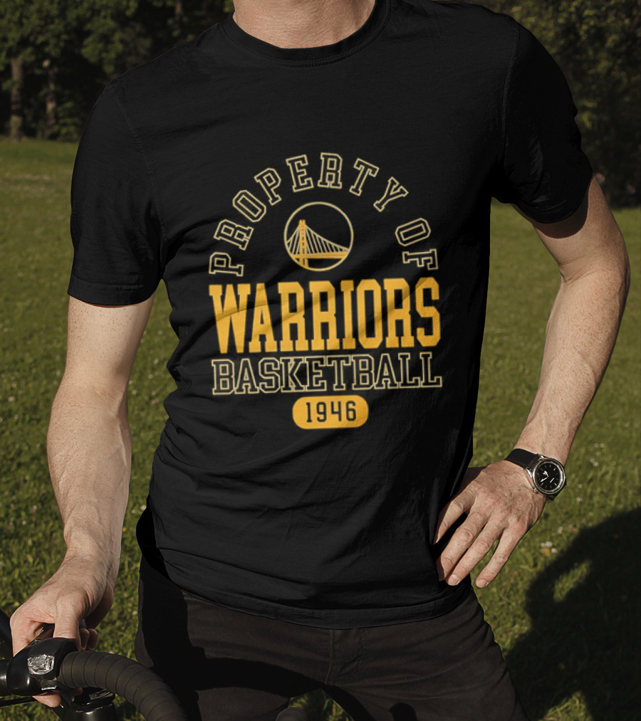 Property Of Warriors Basketball 1946 Golden State Iconic Team Heritage T-Shirt