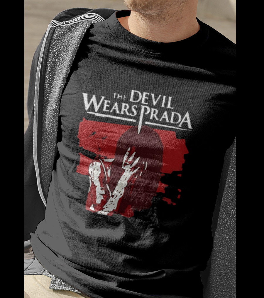 The Devil Wears Prada Crying Girl Red T-Shirt
