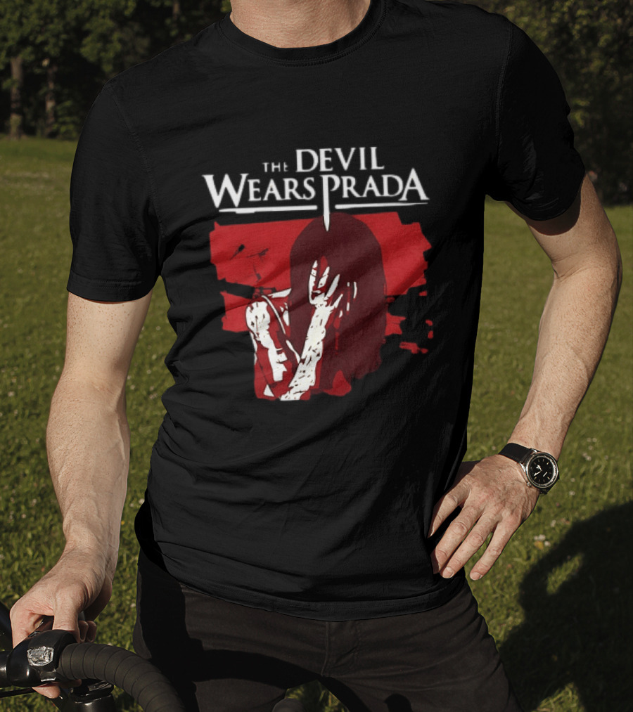 The Devil Wears Prada Crying Girl Red T-Shirt
