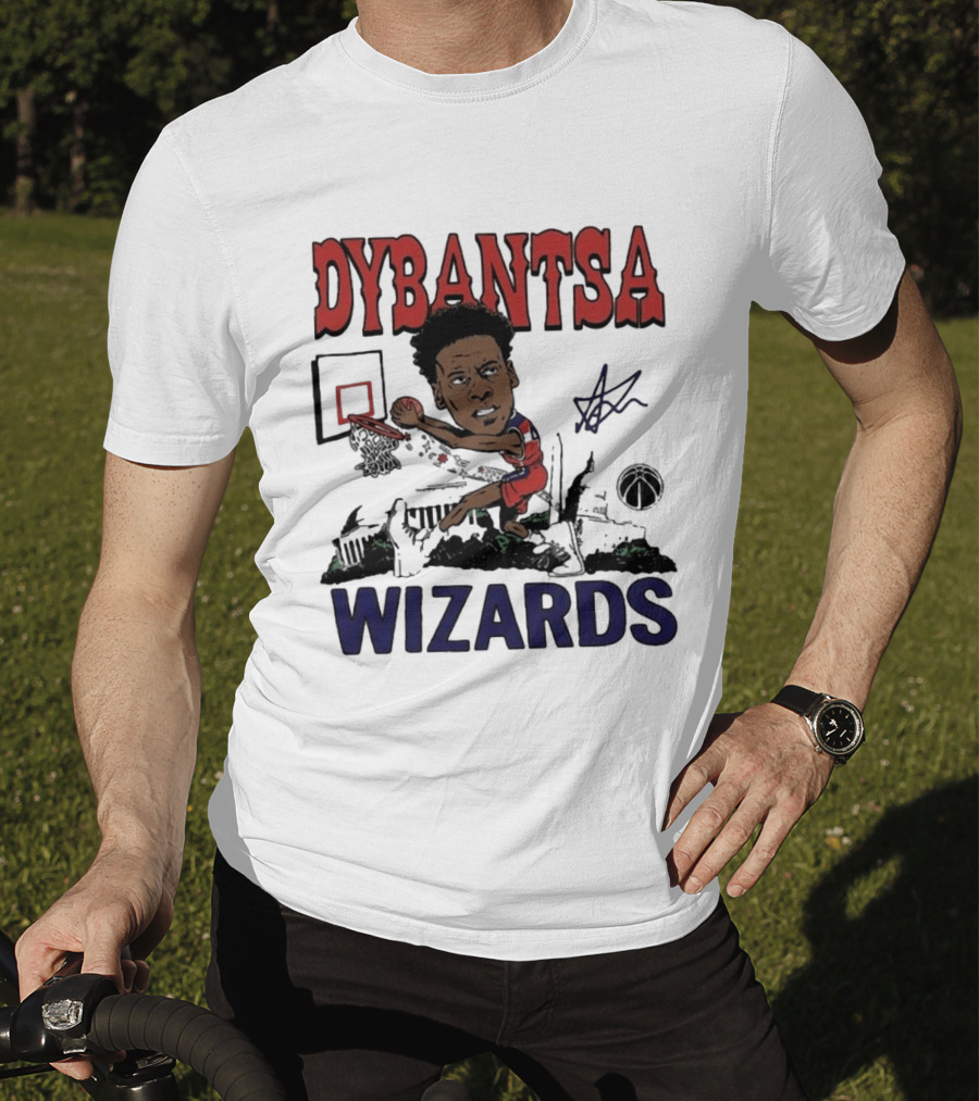 Dybantsa Washington Wizards Rookie Tri Blend Homage T-Shirt