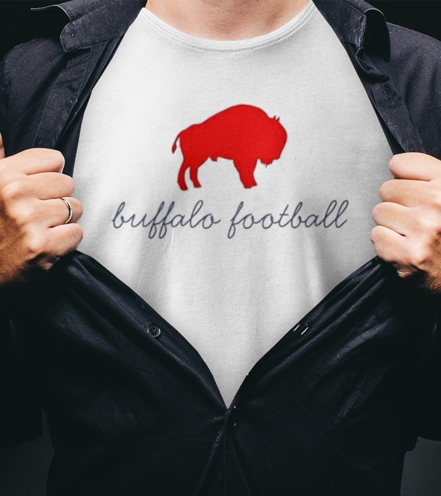 Buffalo Football Red Buffalo T-Shirt