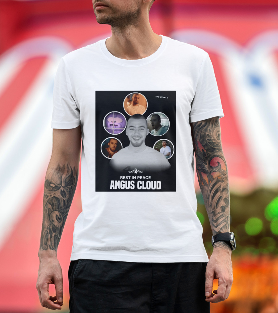 Angus Cloud Memorial Tribute AnimeFeels Rest In Peace T-Shirt